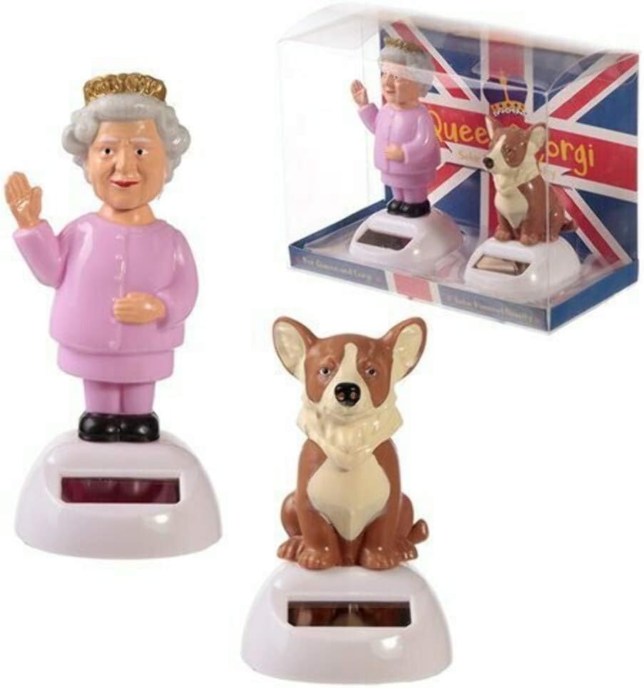 queen elizabeth solar toy