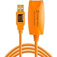 Amazon.com: Tether Tools TetherPro USB 2.0 to USB Female Active ...