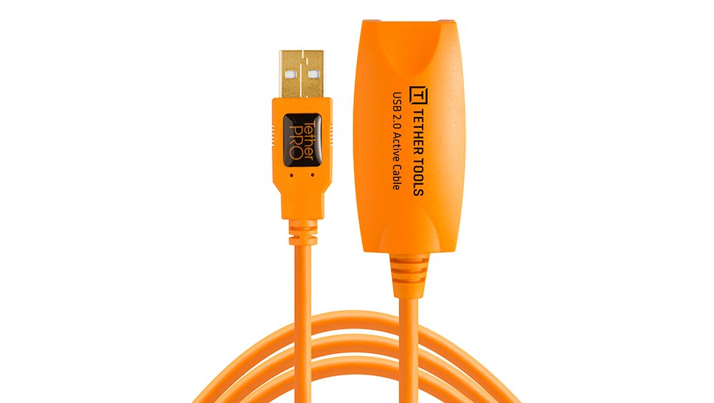 Tether Tools TetherPro USB 2.0 Active Extension 5m orange