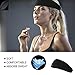 Noorlee Mens Headband,Guys Sweatband Men Women Unisex Moisture Wicking Sports Headband Running, Yoga, Basketball, Working Out, Stretch Workout Sweatband