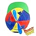 Rainbow Propeller Spinner Hat - One Size with Adjustable Hat Snap Back - Costume Accessory - Fits Most