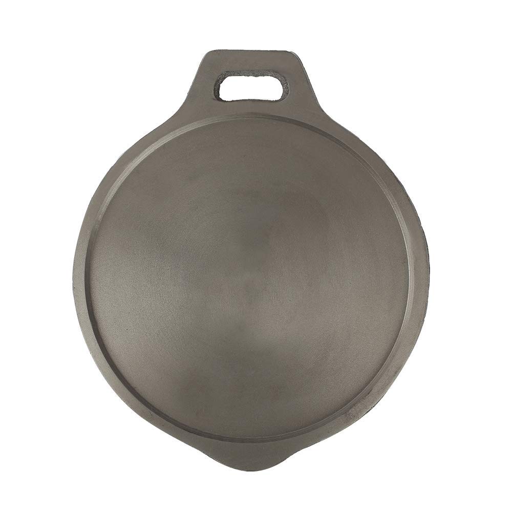 Buy The Indus Valley Round and Smooth Pre Seasoned Cast Iron Dosa Tawa