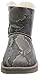 UGG Australia Women's Mini Bailey Bow Snake Boot, Metal, 6