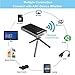 PTVDISPLAY Pocket Portable Mini Projector, 1080P Pico Bluetooth Video Wifi DLP Projector Full HD Support Android 7.1 System HDMI USB TF Card for Home Cinema , Wireless Display for Iphone Home Projectothumb 3