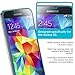 Tech Armor Ballistic Tempered Glass Screen Protector Designed for Samsung Galaxy S5 (2014) 1 Pack