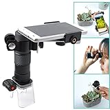 Gosky Multi-use Magnascope / Magniscope and Smartphone Adapter Kit - 25X Microscope, 7X18 Monocular, 4X Magnifier - Take Videos and photos with Smartphone Adapter