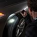 INGEAR autoXscape Vehicle-mounted Lifesaving Flashlight with Escape Window Breaker, Rescue Seatbelt Cutter, and Survival SOS Mode, Vehicle Mount and 3X AAA Batteries Included, Grey/Black