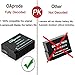 OAproda 2 Pack DMW-BLC12 Battery-Fully Decoded and Micro USB Charger for Panasonic Lumix DMC-FZ200,DMC-FZ300, DMC-FZ1000, DMC-G5, DMC-G6, DMC-G7, DMC-GX8, DMC-G85, DMC-GH2, DMW-BLC12E, DMW-BLC12PP