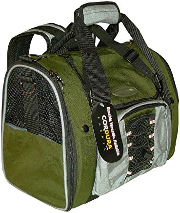 Celltei Backpack-o-Pet - Cordura(R) Green & Light Grey - Small Size