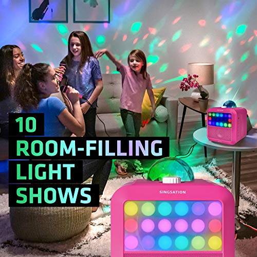 Singsation Star Burst Portable Karaoke Machine, Bluetooth, RoomFilling