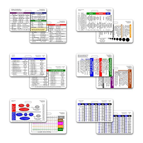 Mini Nurse Horizontal Badge Card Set - 6 Cards - //medicalbooks.filipinodoctors.org