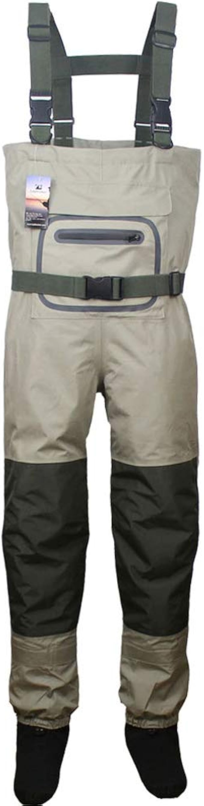 Kylebooker Fly Fishing StockingFoot Chest Waders Affordable Breathable