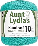 Coats Crochet Aunt Lydia's Bamboo Crochet, Thread Size 10, Sea Glass