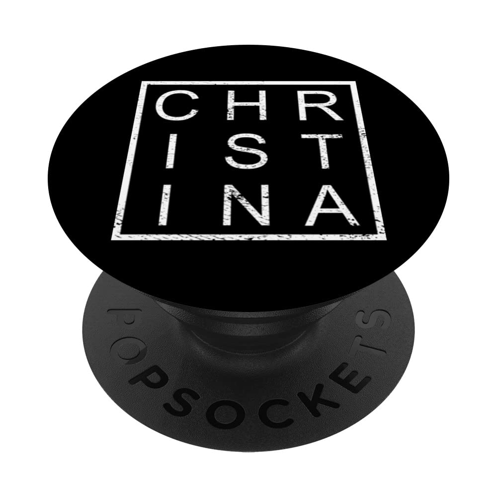 Christina Personalized, Christina Name, Girl Woman Christina PopSockets Swappable PopGrip