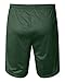 Champion 3.7 oz. Long Mesh Shorts with Pockets L ATHLETIC DARK GREEN