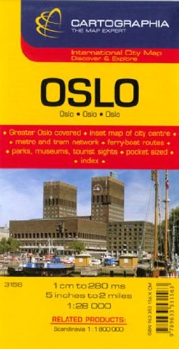 Oslo Map by Cartographia