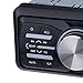 GeMoor Car Stereo Receiver with Bluetooth In-Dash, Single Din Car Radio, MP3 Player/USB/SD/AUX/FM Radio, Wireless Remote Control
