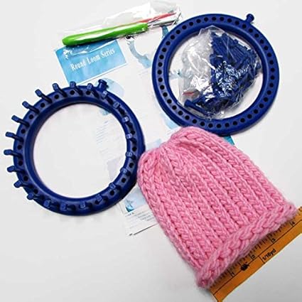 Baby Hat Knitting Loom With Removable Pegs
