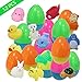 KAZOKU 12 Pack Prefilled Plastic Easter Eggs Filled with Toys Inside for Bulk Easter Egg Hunt Games, Easter Basket Stuffers Gifts Toy for Toddlers Kids Boys Girls