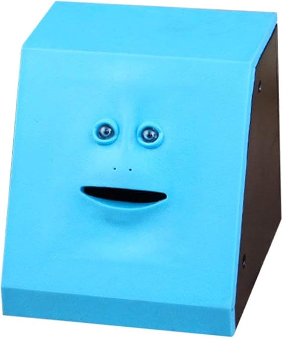 Amazon Co Jp お金を食べるフェイスボックスかわいいfacebank貯金箱コイン銀行面白いお金コイン貯金銀行子供のおもちゃギフト家の装飾 おもちゃ