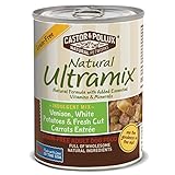 Natural Ultramix Venison, White Potatoes & Fresh Cut Carrots Entree Grain-Free for Adult Dogs, 13.2-Ounce Cans (Pack of 12)