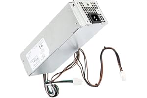 YobiLife 260W H260EBM-00 Metal Switching Power Supply for Dell for OptiPlex 3060 5050 7050 5060 7060 Series, Compatible with 