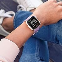 fitbit versa rose gold lavender