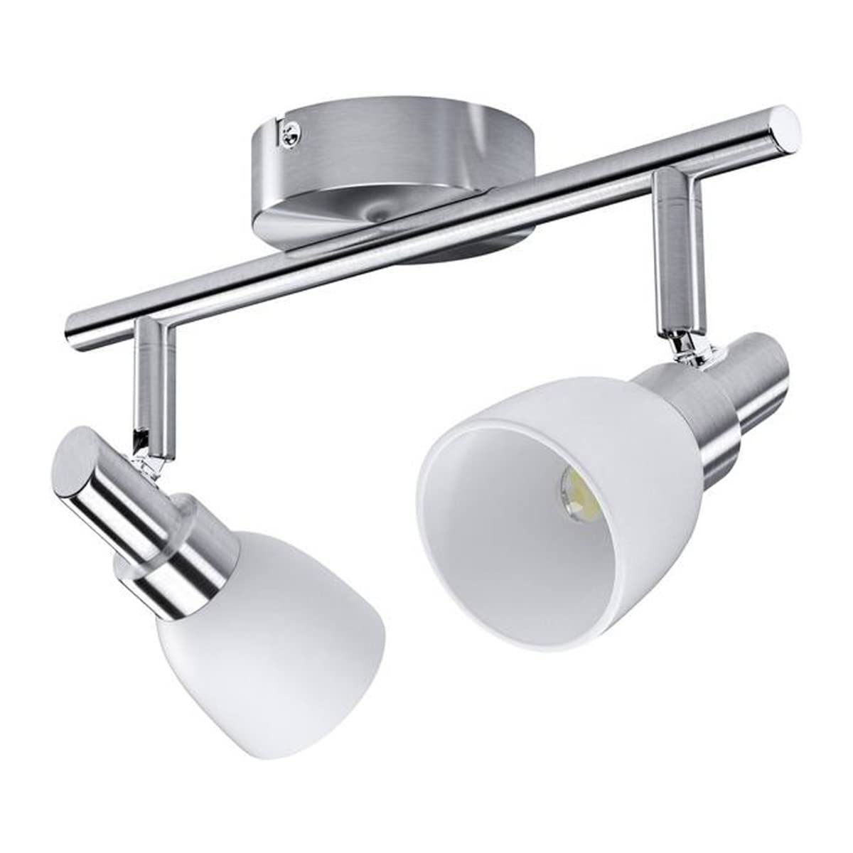 Spotlight LED lamp: for ceiling/wall, GU10, LED SPOT / 3.80 W, 220…240 V, beam angle: 120°, Warm White, 2700 K, body material: aluminum, IP20, 1-pack