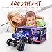 DOUBLE E Remote Control Trucks Monster RC Car 1:12 Scale Off Road Vehicle2.4Ghz Radio Remote Control Car 4WD High Speed Racing All Terrain Climbing Car Gift for Boys Girls Kids