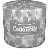 Kleenex Cottonelle Bathroom Tissue - 2 Ply - 451 Sheets/Roll - 60 / Carton - 4" x 4" - White