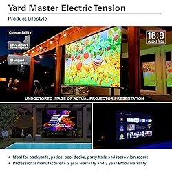 Elite Screens Yard Master Tension Series, 150-inch