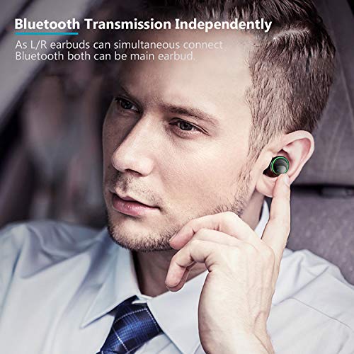 image for Wireless Earbuds, Dveda Bluetooth 5.0 Wireless Headphones, IPX8 Waterp