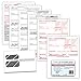 W-2 Tax Forms 2019 - Tangible Values 4-Part Laser Tax Form Kit with Envelopes - Accounting & QuickBooks Software Compatible, 50 Pack primary