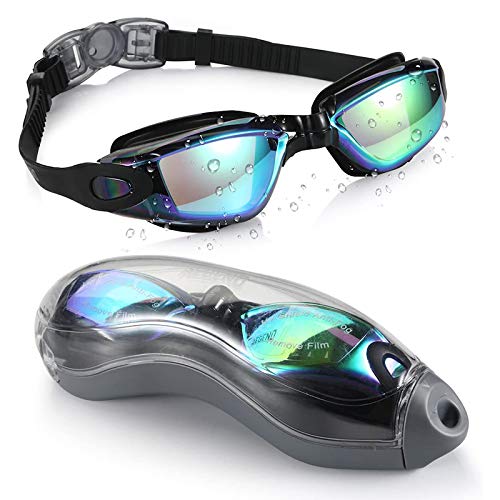 Faraone4w Lunettes de natation Hd imperméables anti-buée Hommes et Femmes Lunettes de natation, 36005TJDRZNG4L, 2