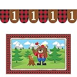 Creative Converting 322314, 1St Birthday High Chair kit, Lum-Bear-Jack