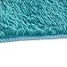 WESTLINK Hexagon Rug Pad Mat ​for Kids Playhouse Play Tent Soft Coral (Blue)