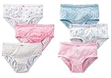 Carter's Toddler Girl's 6 Pack Colorful Underwear Panties (6-6X)