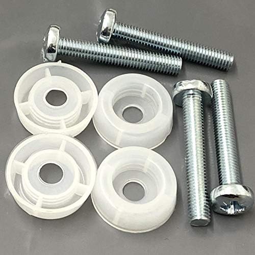 KADco® 4 Pieces Headboard Bolts (M8 x 50mm) Complete with Plastic