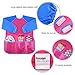 KUUQA Waterproof Children's Art Smock Kids Painting Aprons with 3 Roomy Pockets,Art Painting Supplies (Paints and Brushes not Included)