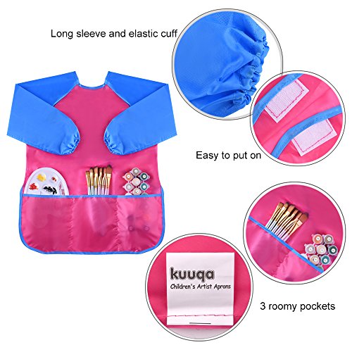 3 KUUQA+Waterproof+Childrens+Pockets+Included