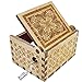 Dream Loom Wooden Music Box,Hand Crank Classical Carved Wooden Game of Thrones Musical Box,Gift for Kids,Family and Friends