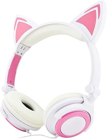 Amazon Co Jp ネコ耳 イヤホン 猫耳ヘッドホン 3 5 Mm有線 ヘッドセット Ledライト付き 折り畳み式 開放型ヘッドフォン 軽量 耐久 遮音 Androidスマホ タブレット ノートパソコン用 スポーツ 音楽用 女の子 子供のギフト 可愛いデザイン 赤 家電 カメラ