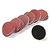 Jeteven 2 inch Sanding Discs Pad Kit for Drill Grinder Rotary Tools with Backer Plate 1/4Inch Shank Includes 60pcs 100-2000 Grit Sandpapers