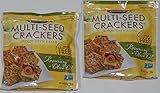 Crunchmaster Multi-Seed Crackers, Rosemary & Olive Oil, 100% Whole Grain Non-GMO, 4.5 Oz. (Pack of 2)