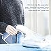 GLAMFIELDS Garment Steamer, 135ml Portable Handheld Clothes Steamer, 25s Fast Heat, 360 Anti-Drip, Powerful Wrinkle Remover, Fabric Travel Steamer for Travel & Business Trips, 5.5ft Cord, 900W-Blue