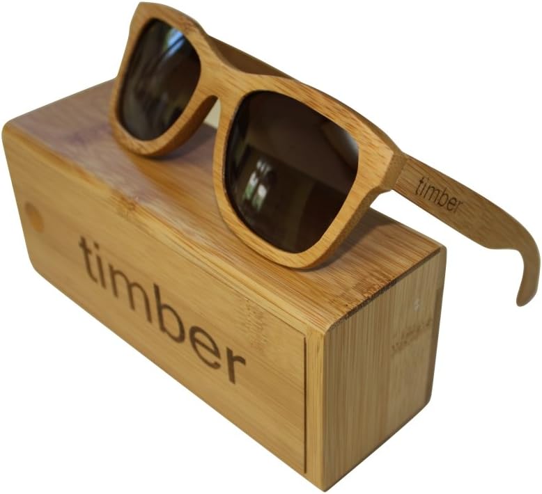 Timber Bamboo Sunglasses - Roots Model