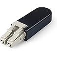 OM3 LC Fiber Optic Loopback Adapter - Duplex LC Connector Multimode 50/125 Test Plug for Testing Applications or Network Restorations