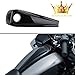 Jade Upgraded Fuel Tank Cover/Lock Cover Gloss Black Signature Jim Nasi Smooth Dash For Harley Street/Road Glide 2008-2017