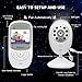 Baby Monitor with Digital Camera, INSMA 2.4'' Video LCD Display, Infrared Night Vision, Temperature Monitoring, 960 ft Range Rechargeable Battery, Two Way Talkback Function and Lullabies