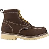 Iron Age Men's Solidifier 6 Inch Soft Toe Waterproof Work Boot Brown - 10.5 Wide